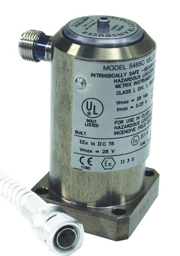 Metrix 5485C – 006 High Temperature Velocity Sensor